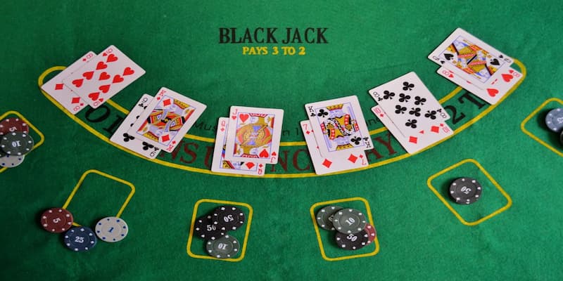 blackjack trong casino 98win