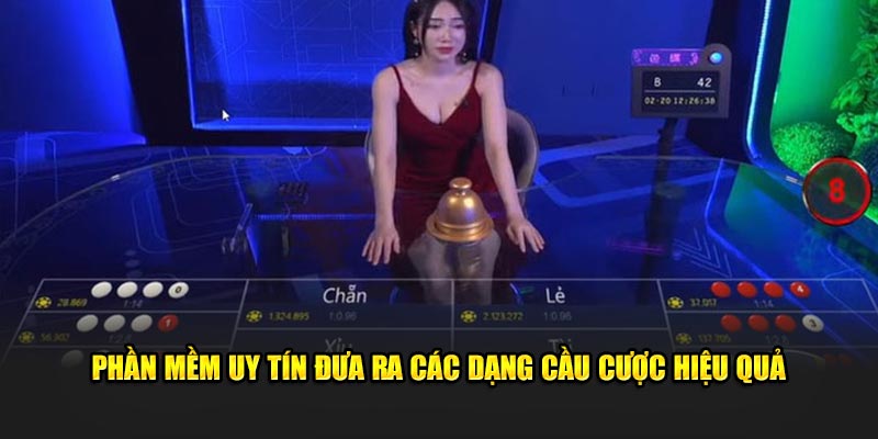 Phần mềm uy tín đưa ra các dạng cầu cược hiệu quả 